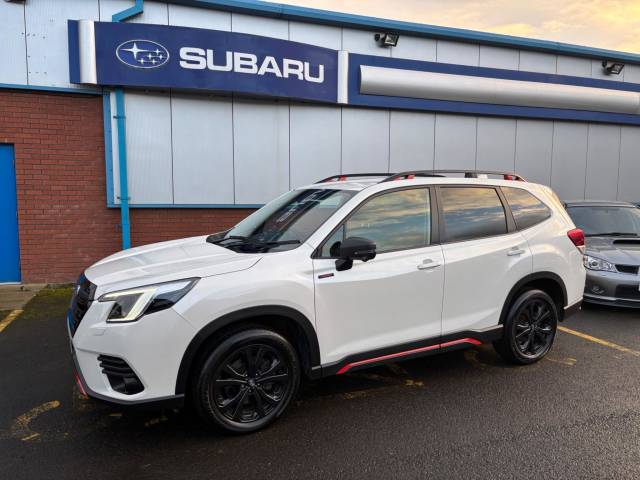 Subaru Forester 2.0i e-Boxer XE Premium 5dr Lineartronic Estate Petrol/Electric Hybrid WHITE